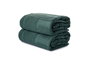 Mijolnir Set de alfombrillas de baño Verde Oscuro (2 piezas)